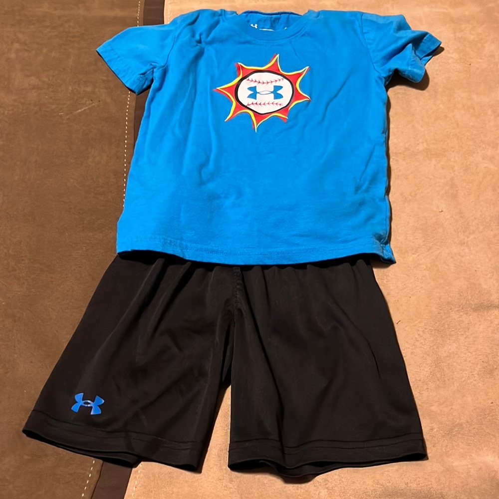 Baseball Under Armour set boys 4T